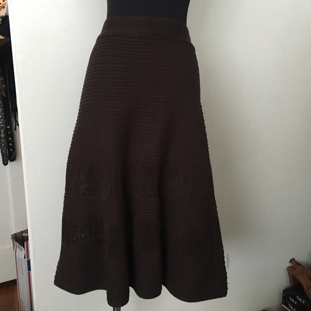 Tory Burch Cotton Full Skirt Large